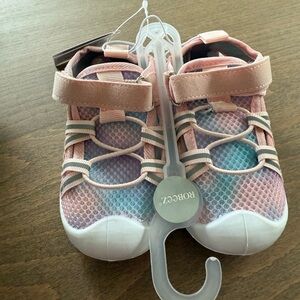 Robeez Pink and Blue Water Shoes with Non-Slip Soles